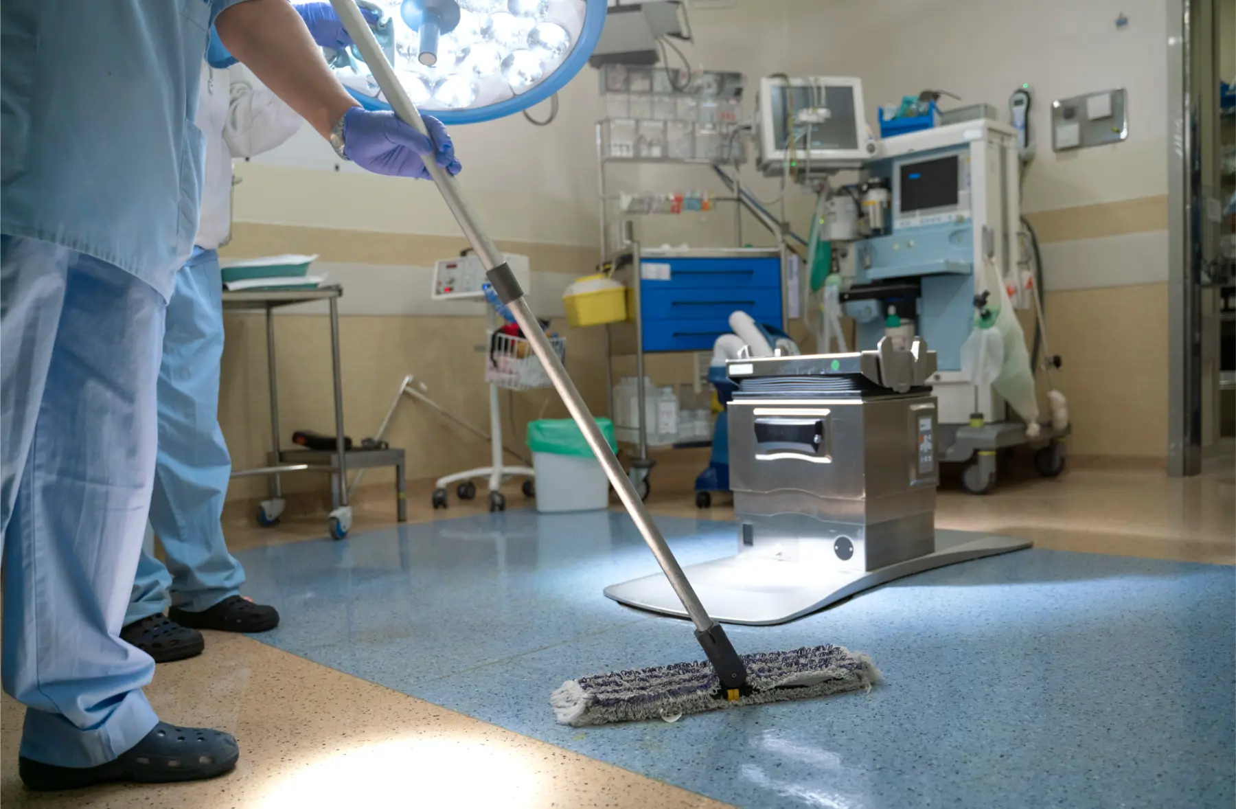 Reinigungsdienste für das Gesundheitswesen in Zürich